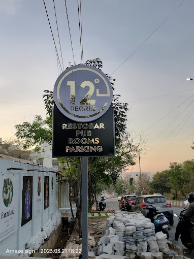 12 Degree Restobar Signage